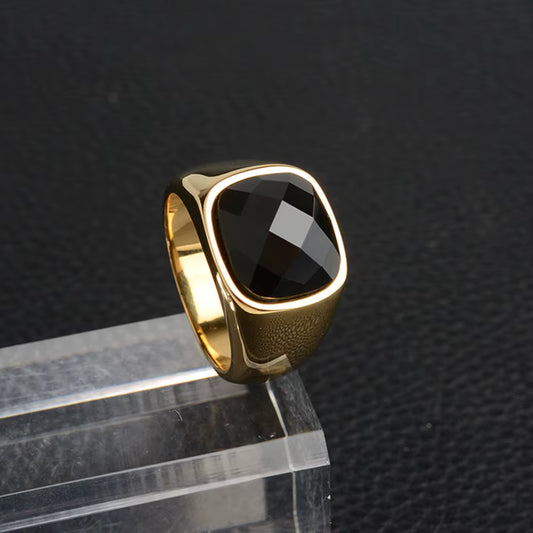 ANILLO PIEDRA CON DISEÑO