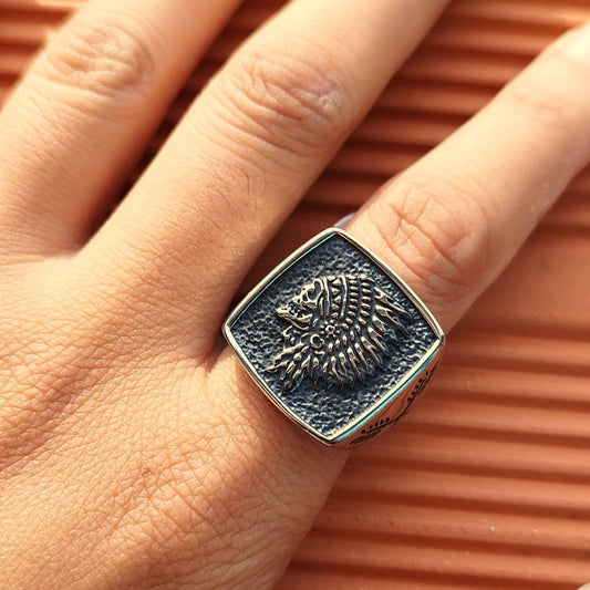 ANILLO CALAVERA INDIA