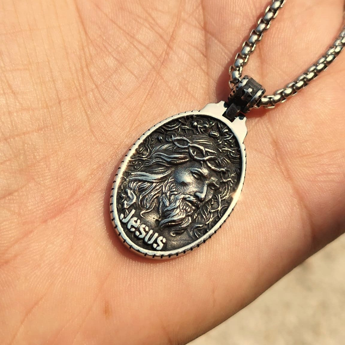 COLLAR JESUS REVERSIBLE
