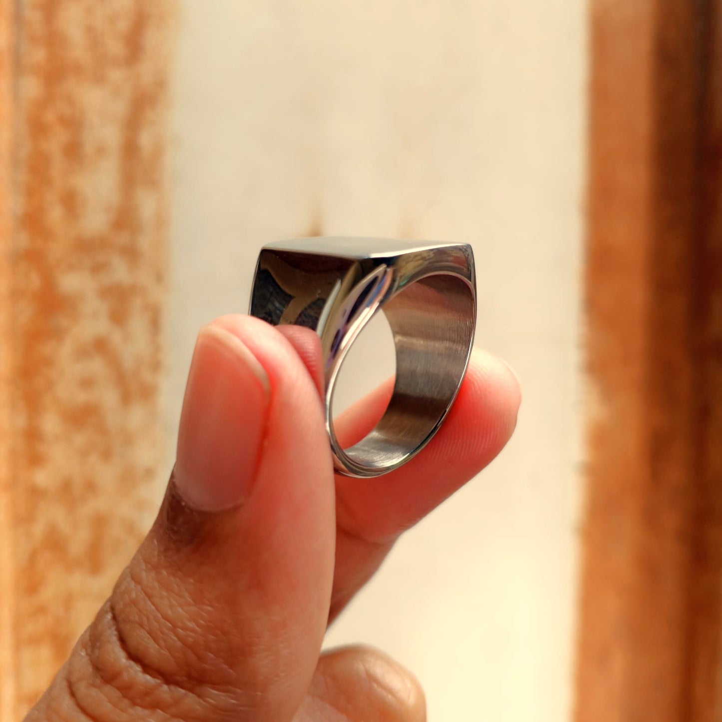 ANILLO CUADRADO MACIZO