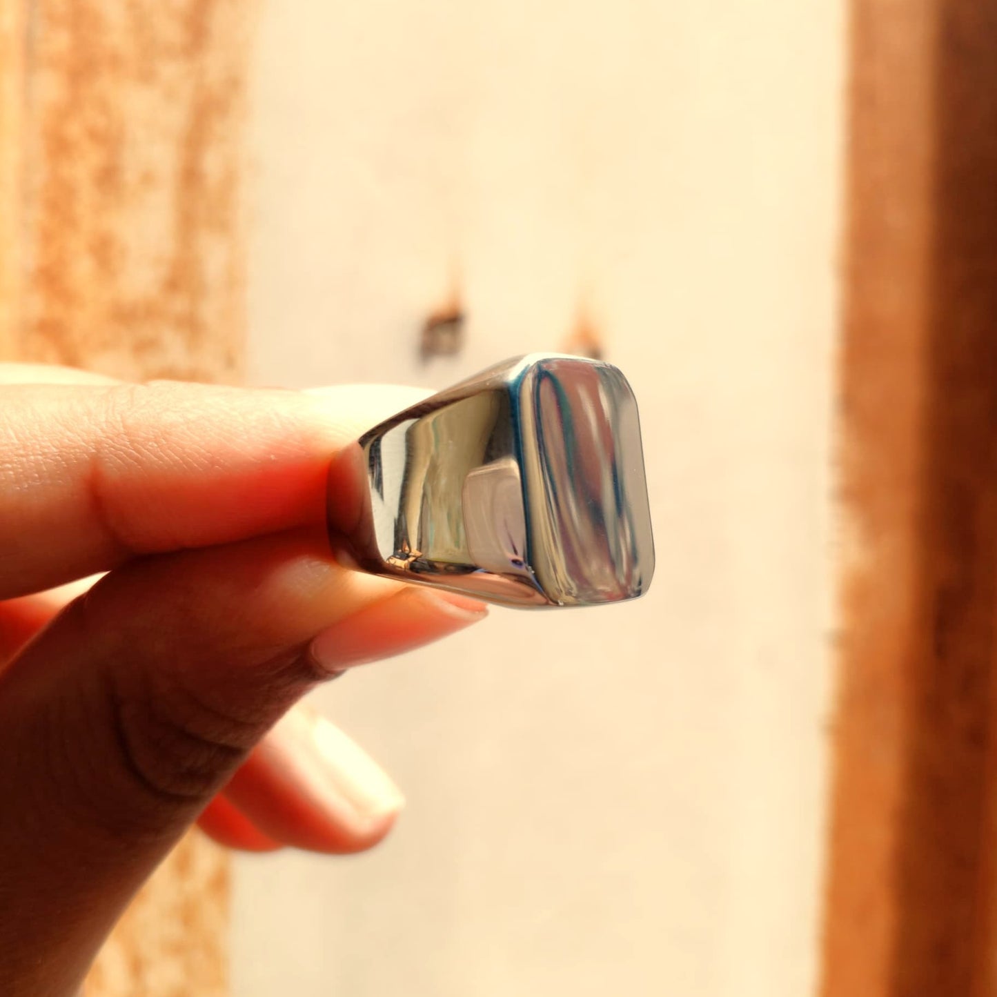 ANILLO CUADRADO MACIZO