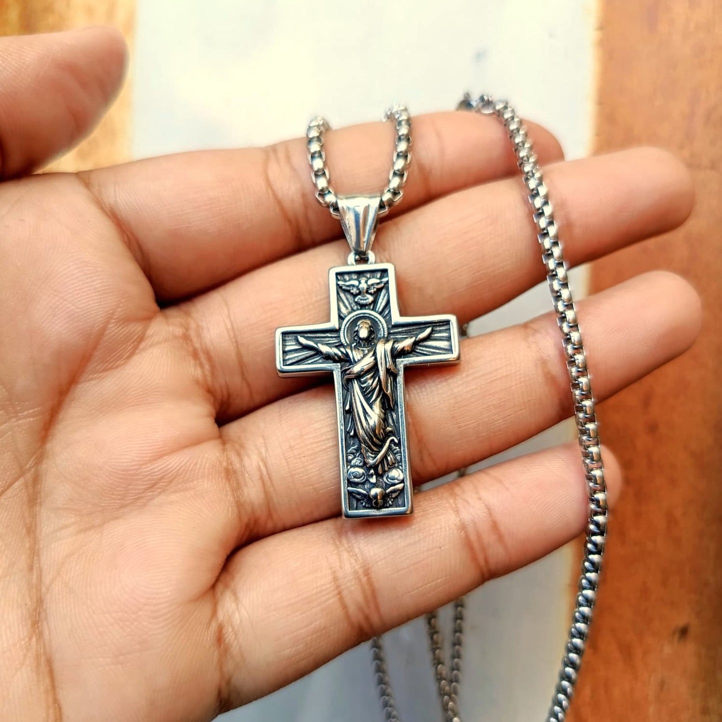 COLLAR CRUZ CON JESUS