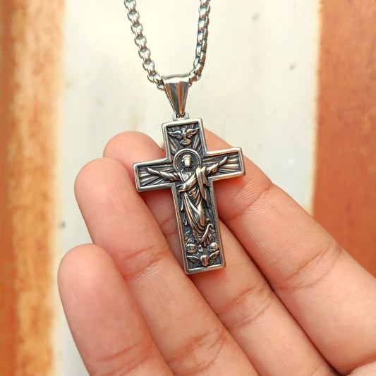COLLAR CRUZ CON JESUS