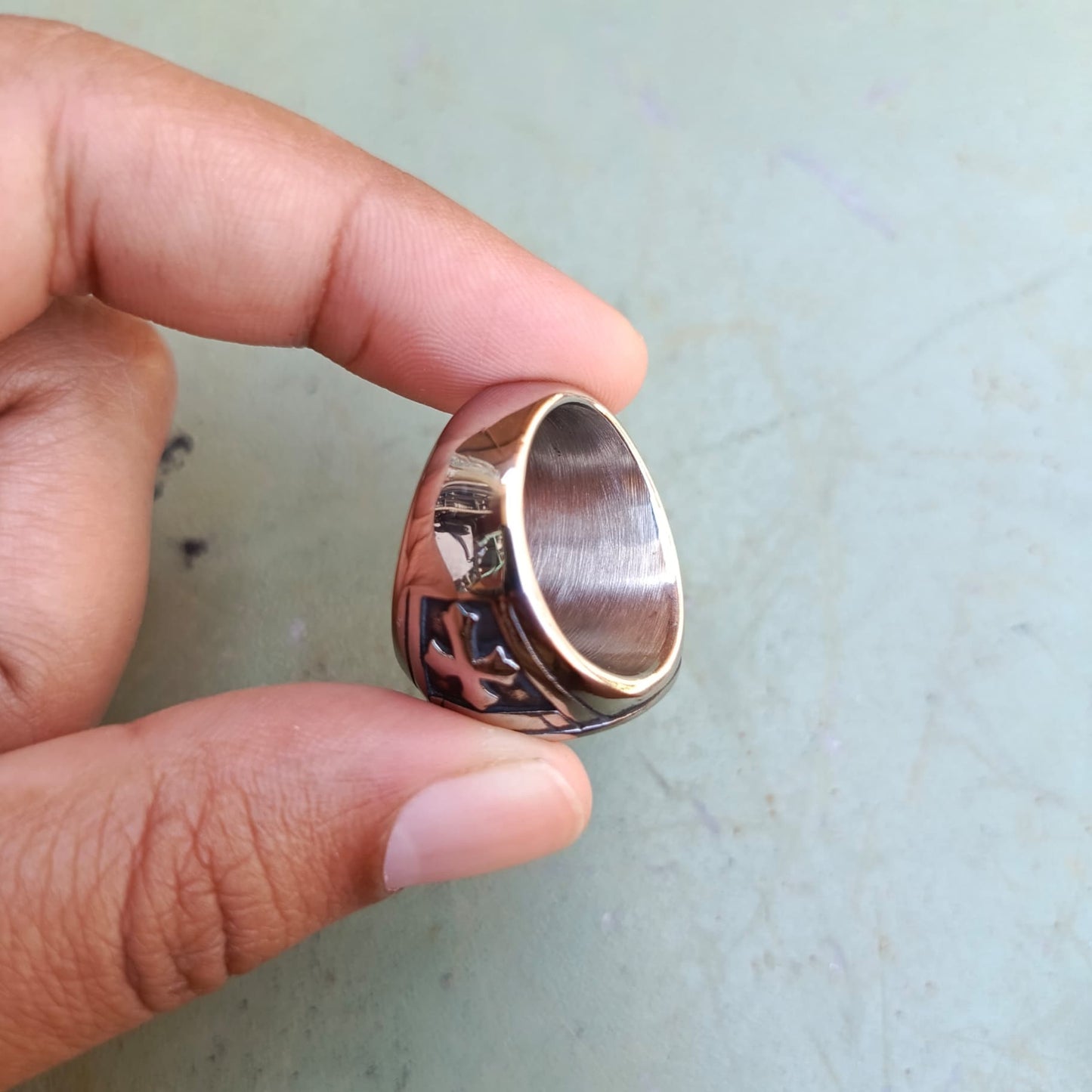 ANILLO SAN MIGUEL PLATEADO