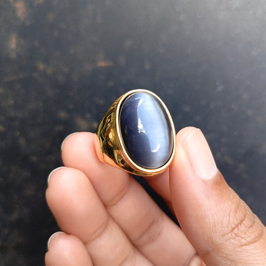 ANILLO ELEGANTE PIEDRA OVALADA