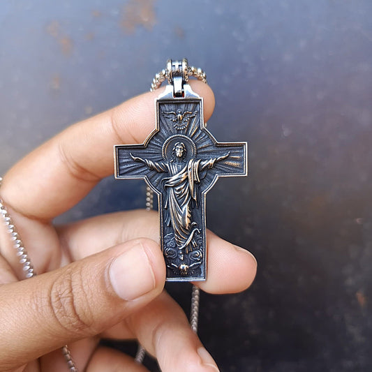 COLLAR CRUZ CON JESUS