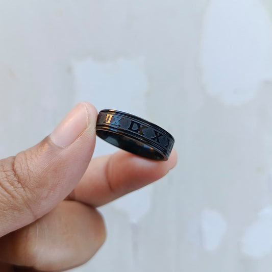 ANILLO NUMEROS ROMANOS