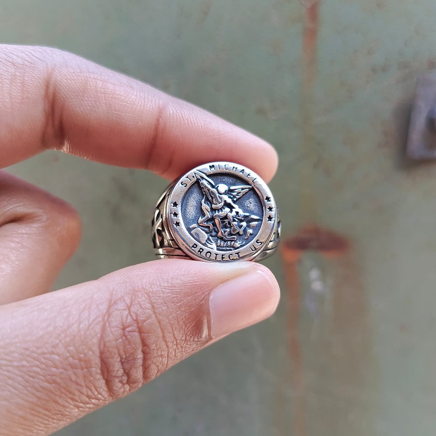 ANILLO SAN MIGUEL PLATEADO