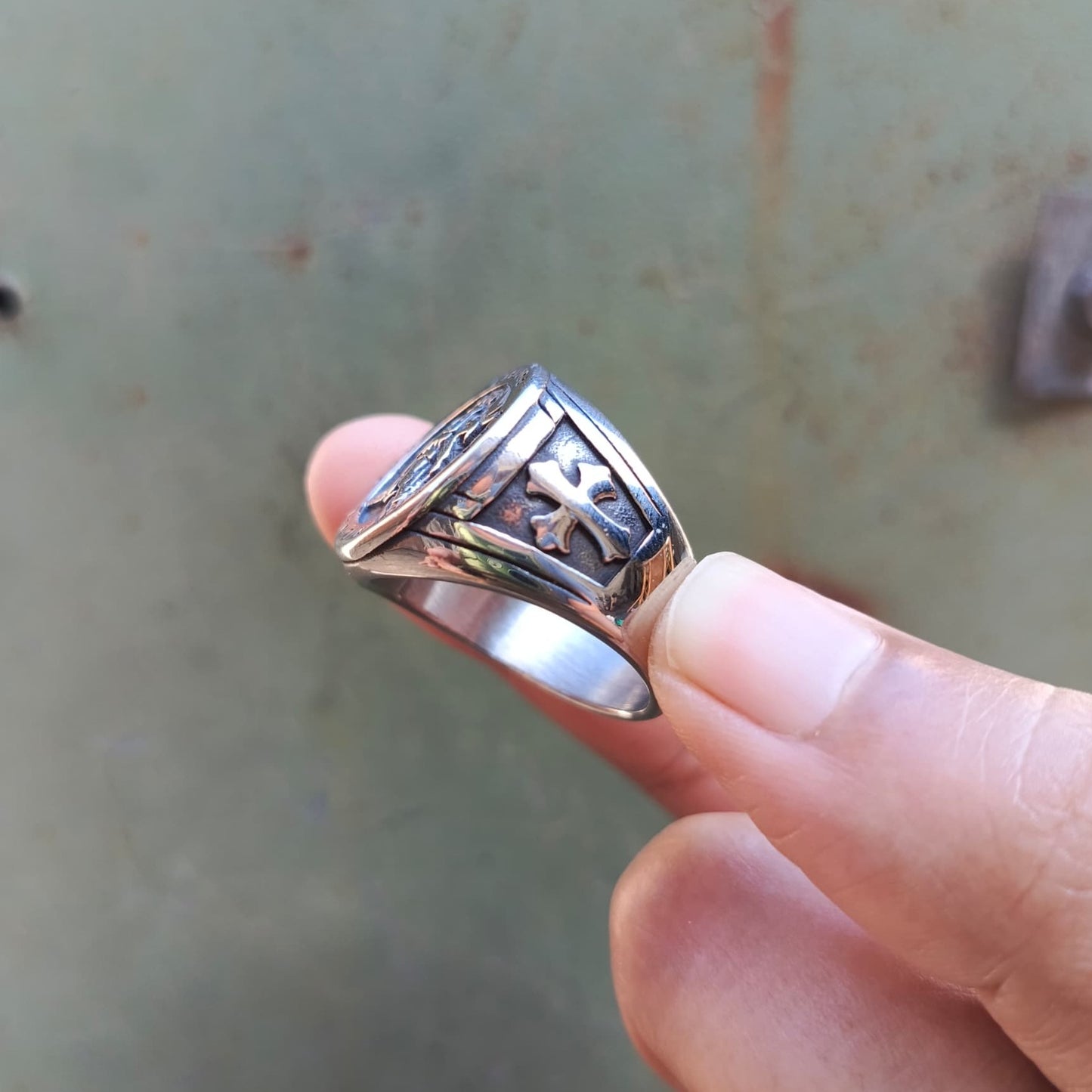 ANILLO SAN MIGUEL PLATEADO