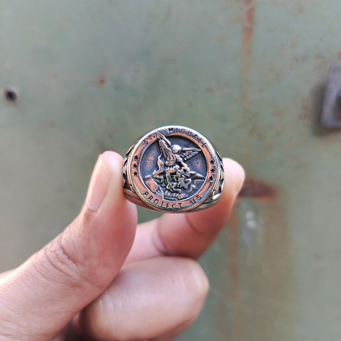 ANILLO SAN MIGUEL PLATEADO