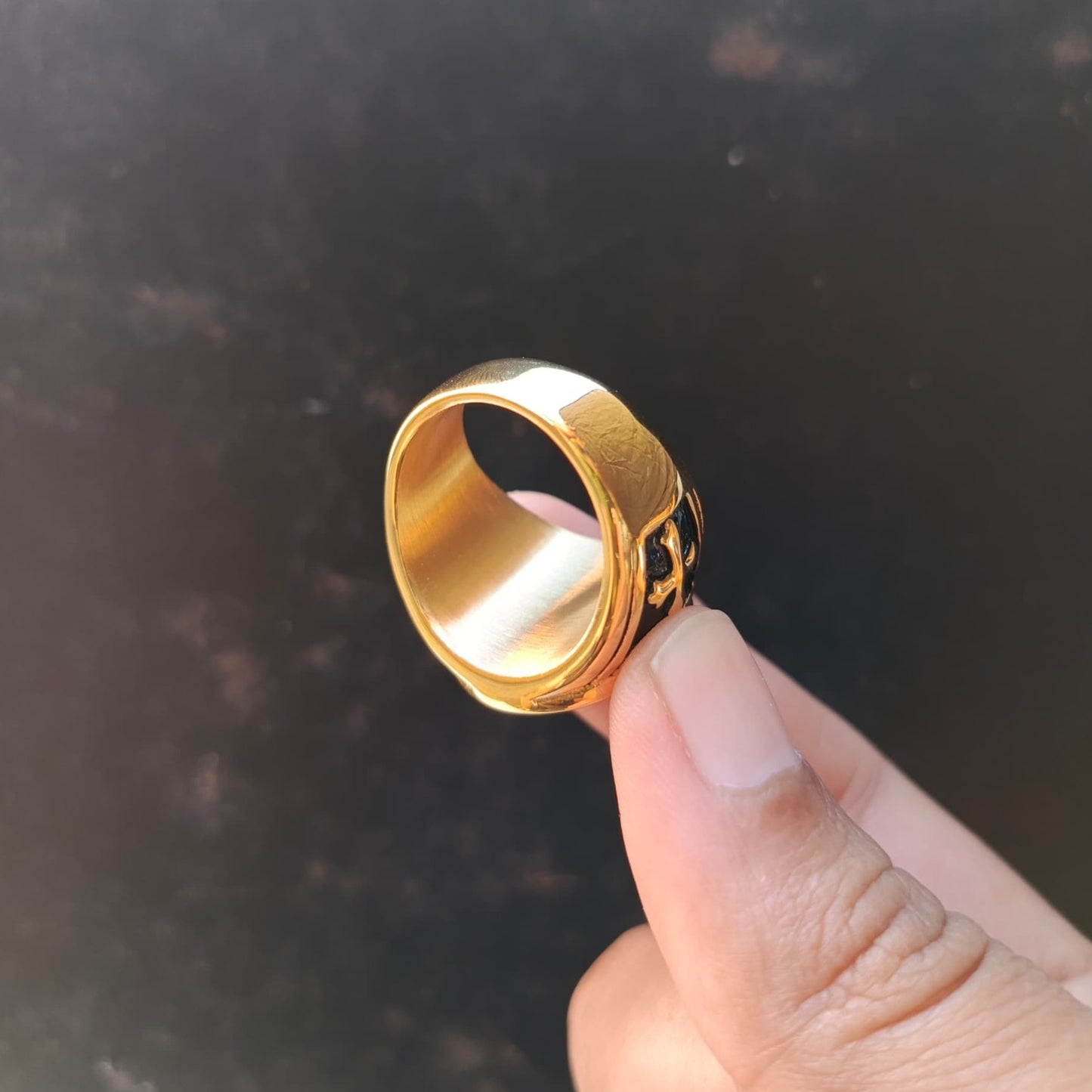 ANILLO SAN MIGUEL ARCANGEL DORADO