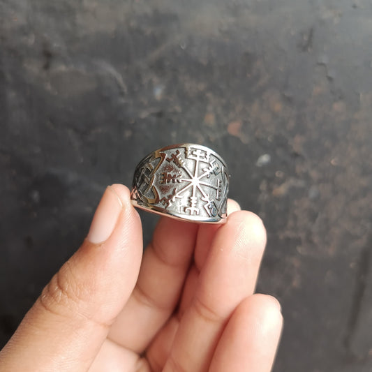 ANILLO BRUJULA VIKINGA