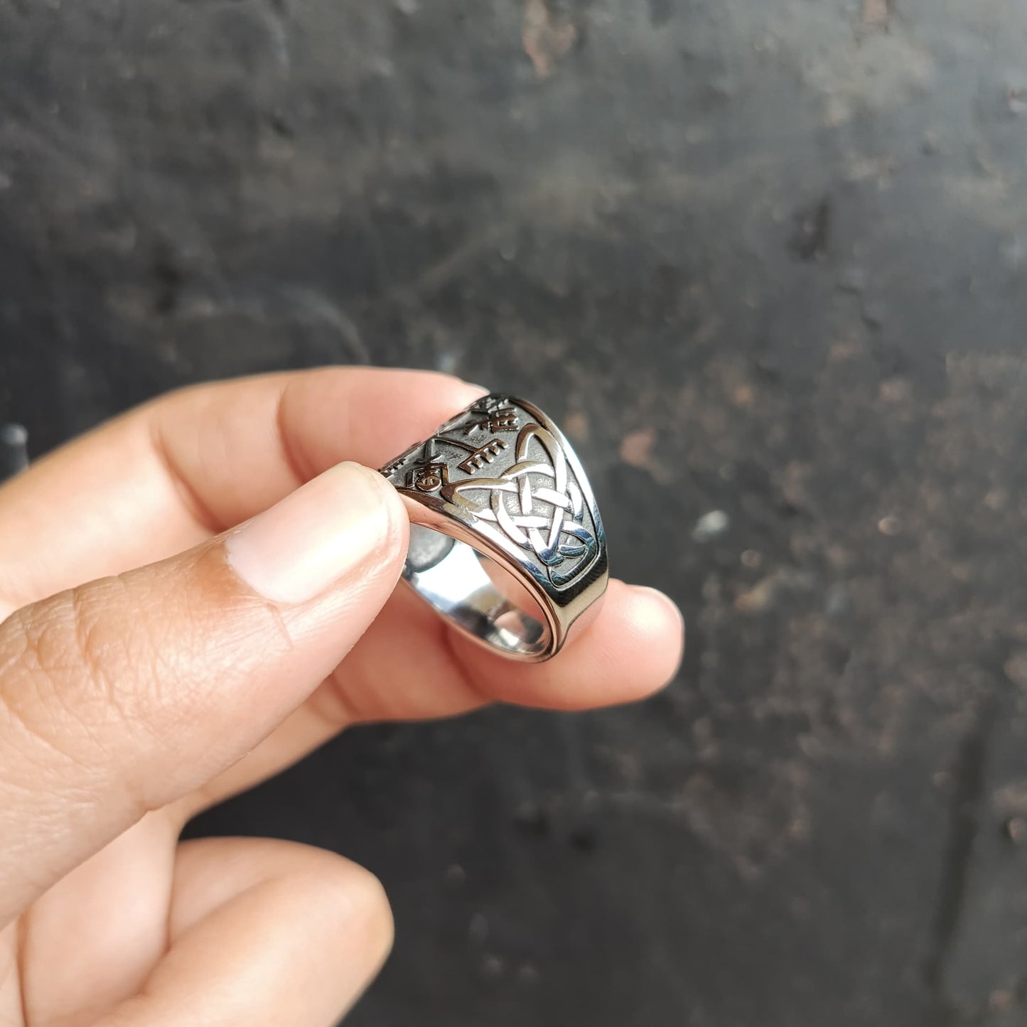 ANILLO BRUJULA VIKINGA