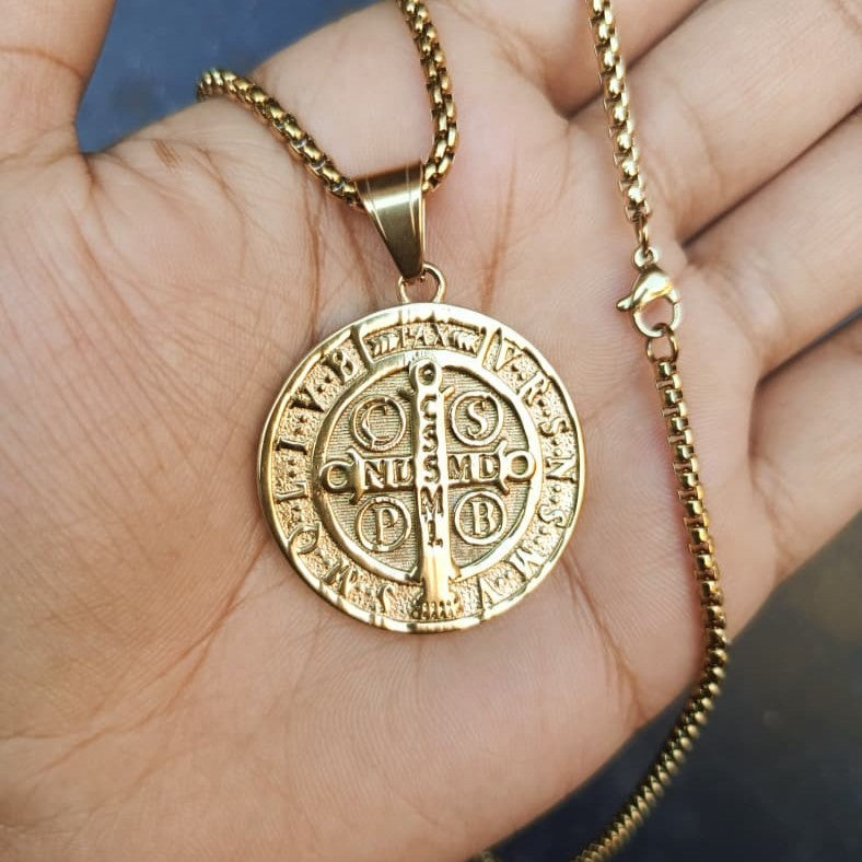 COLLAR SAN BENITO DORADO REVERSIBLE 2