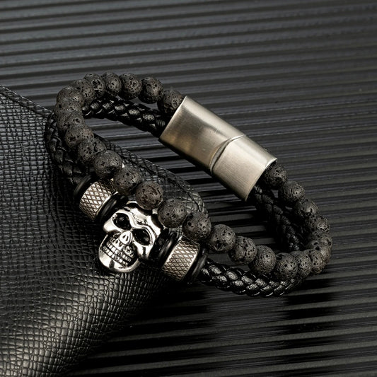 PULSERA CUENCAS Y CALAVERA
