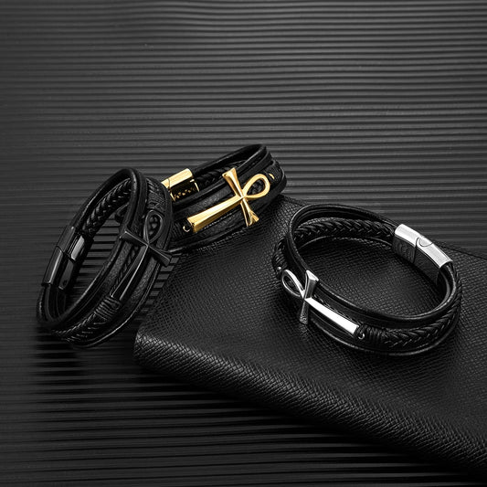 PULSERA CRUZ EGIPCIA