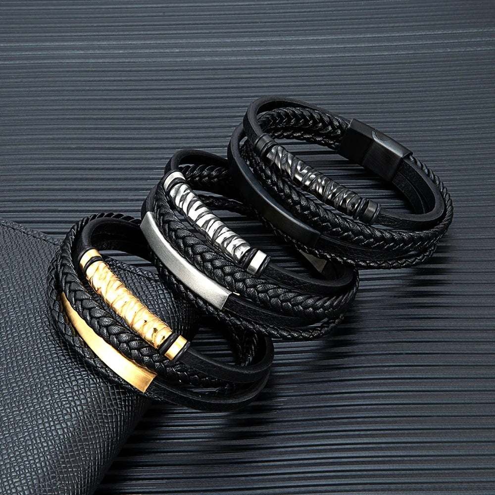 PULSERA VIKINGO TRENZADO