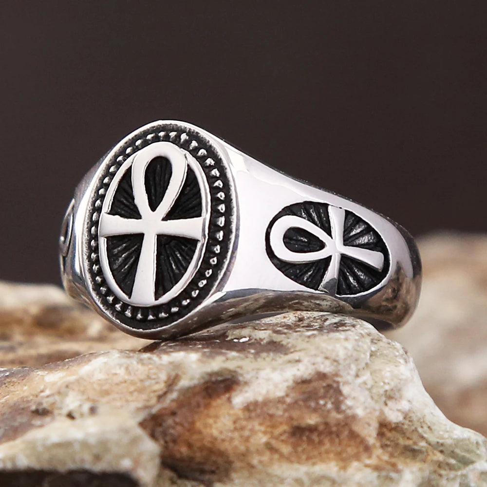 ANILLO CRUZ EGIPCIA