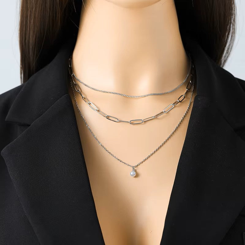 SET COLLAR Y PULSERA TRIPLE