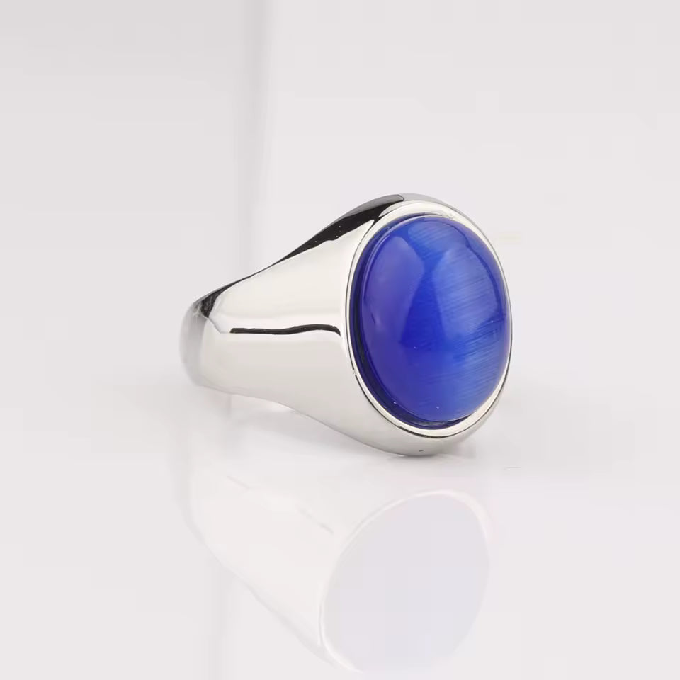 ANILLO PIEDRA AZUL