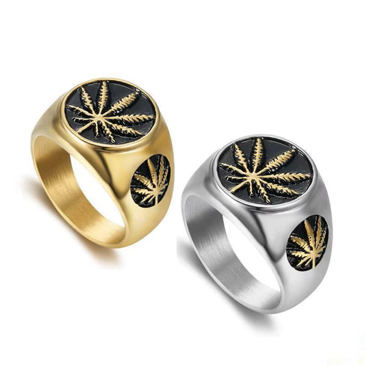 ANILLO HOJA