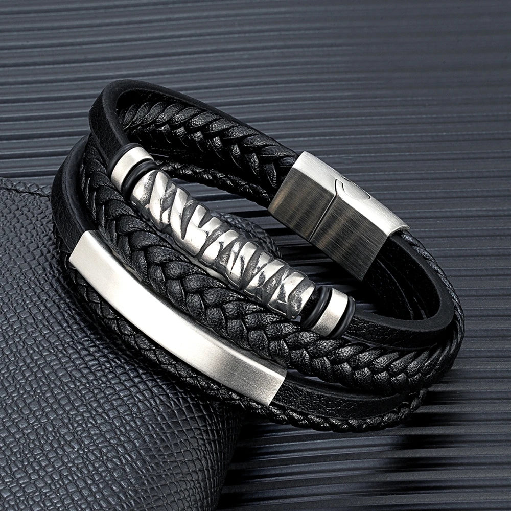 PULSERA VIKINGO TRENZADO