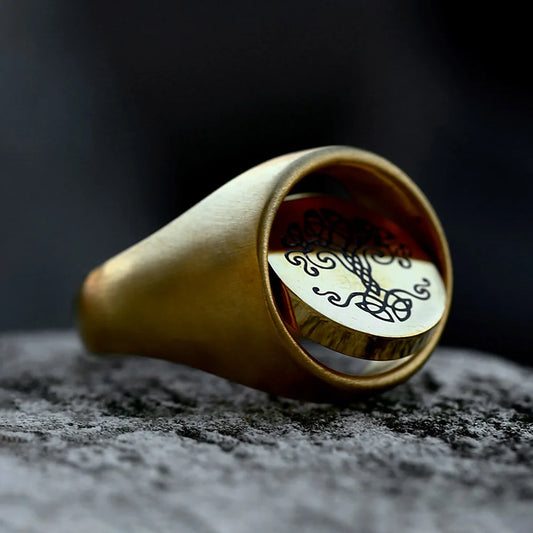 ANILLO ARBOL VIKINGO