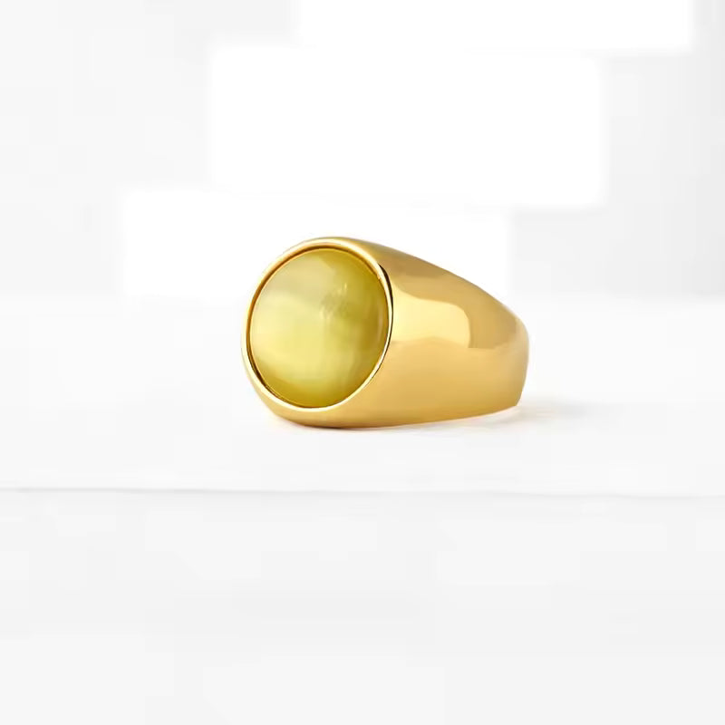 ANILLO PIEDRA REDONDA