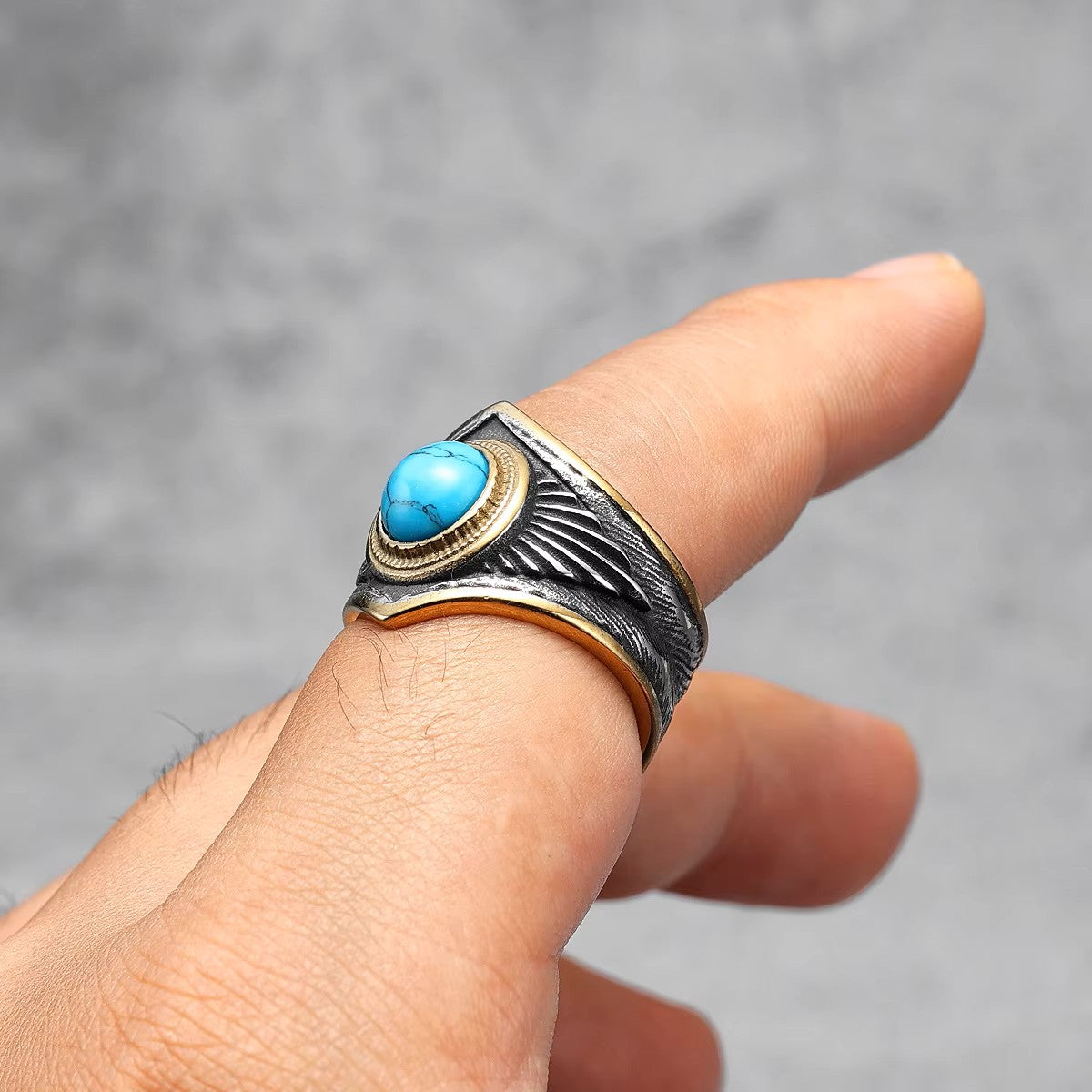 ANILLO PIEDRA TURQUESA