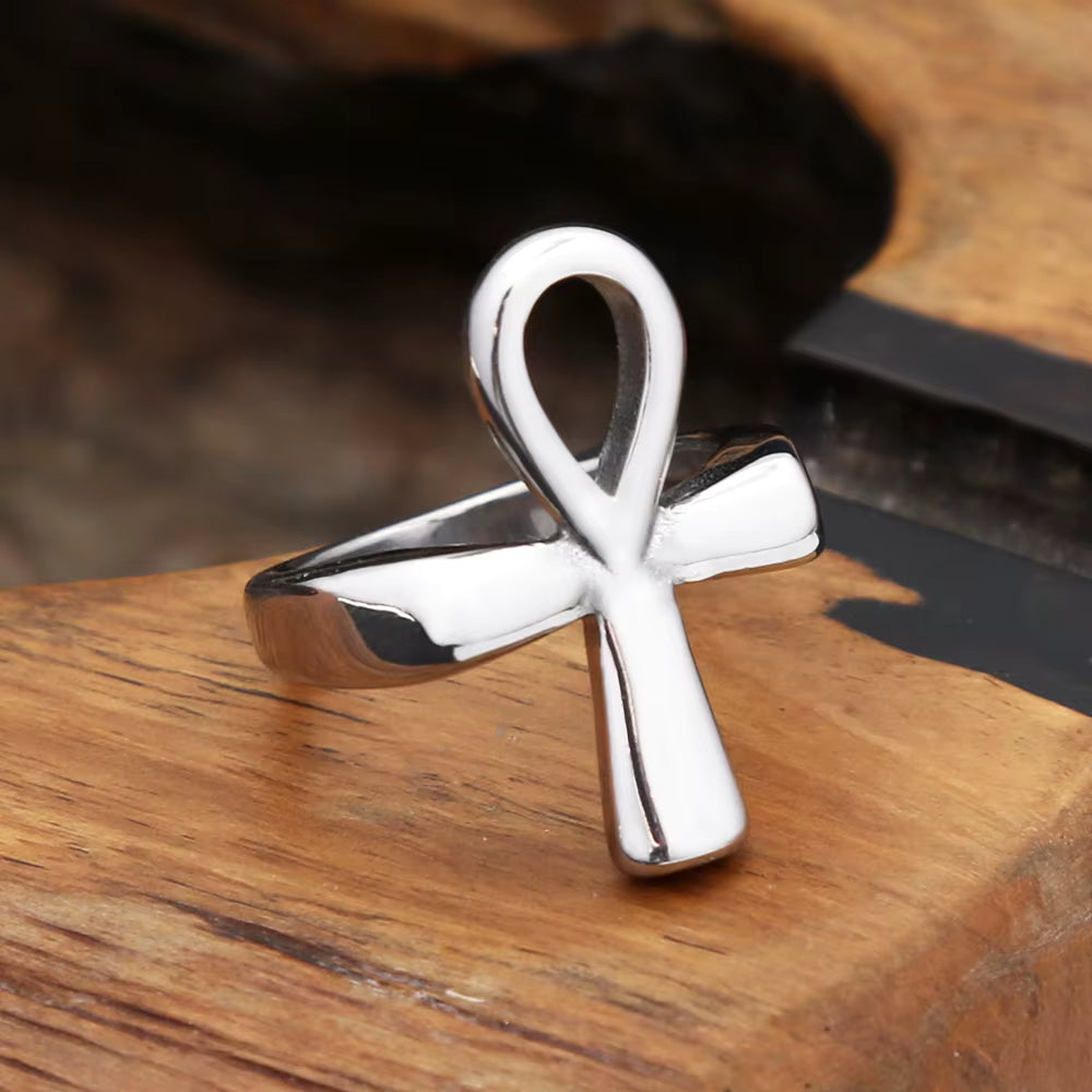 ANILLOS CRUZ EGIPCIA