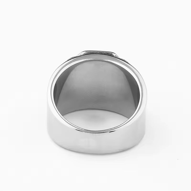 ANILLO PLATADO CON PIEDRA