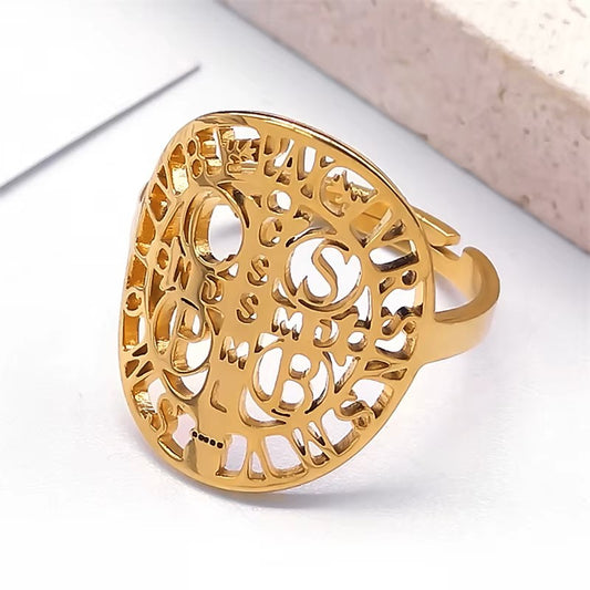 ANILLO SAN BENITO AJUSTABLE