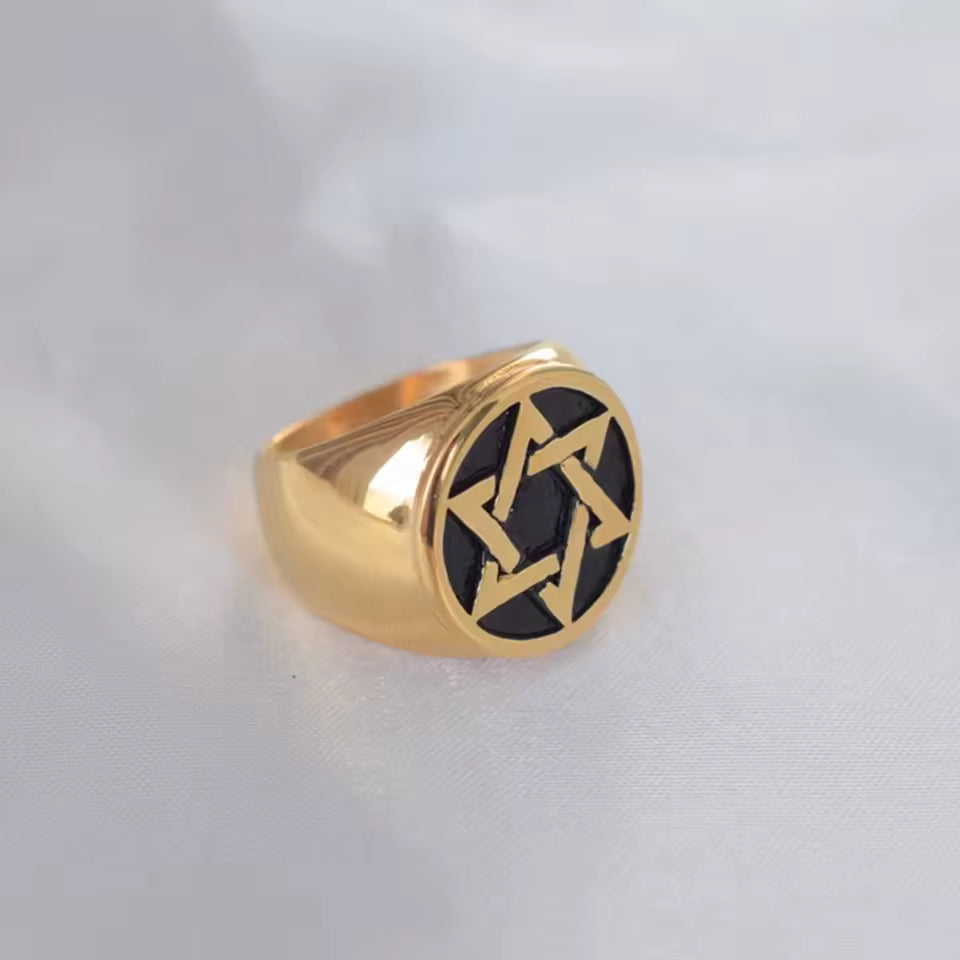 ANILLO ESTRELLA DE DAVID