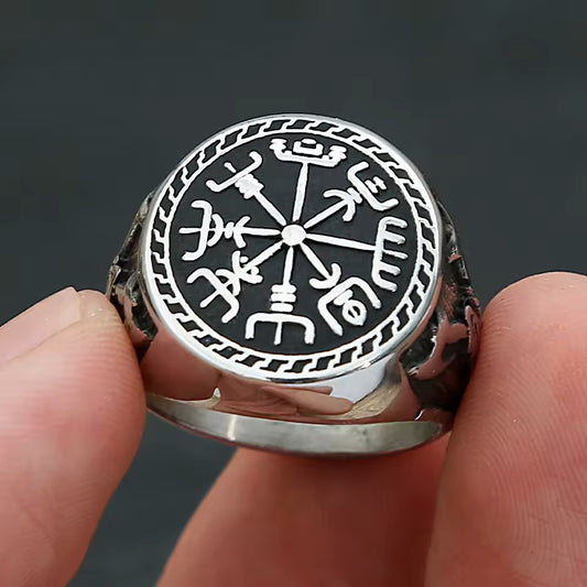 ANILLO BRUJULA VIKINGA