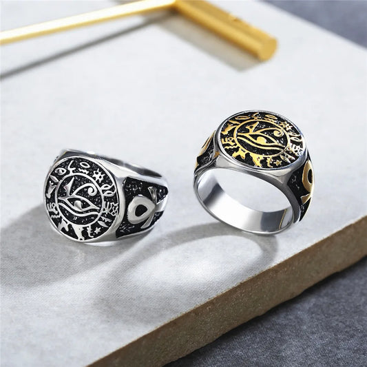 ANILLO OJO HORUS EGIPCIO