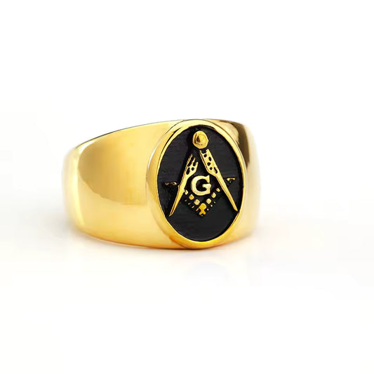 ANILLO MASON DORADO