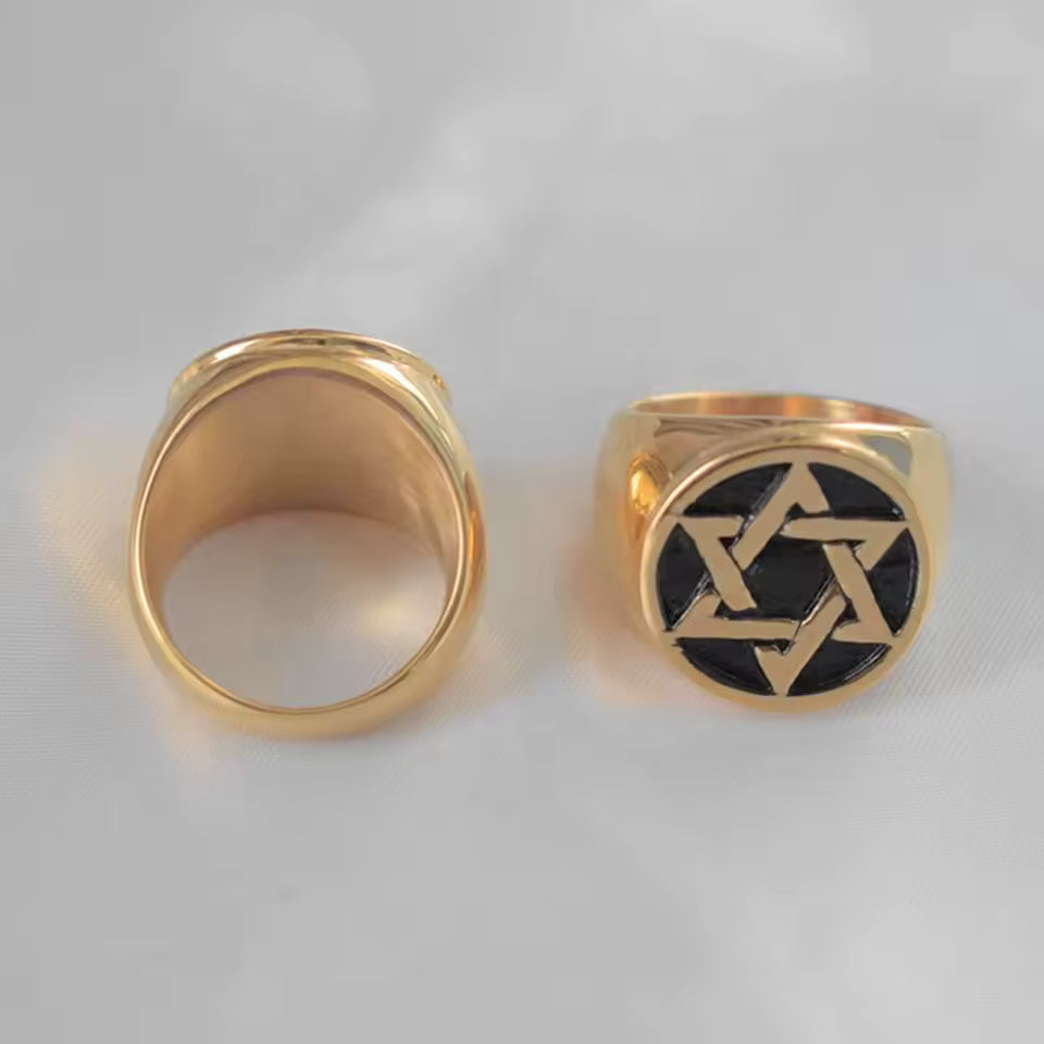 ANILLO ESTRELLA DE DAVID