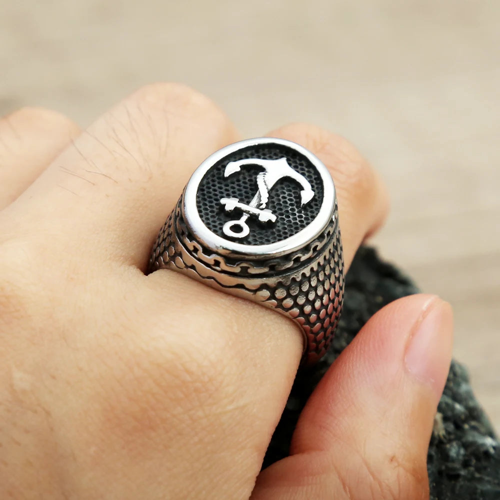ANILLO ANCLA VIKINGO