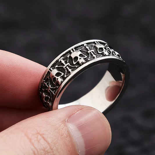 ANILLO LISO CALAVERA