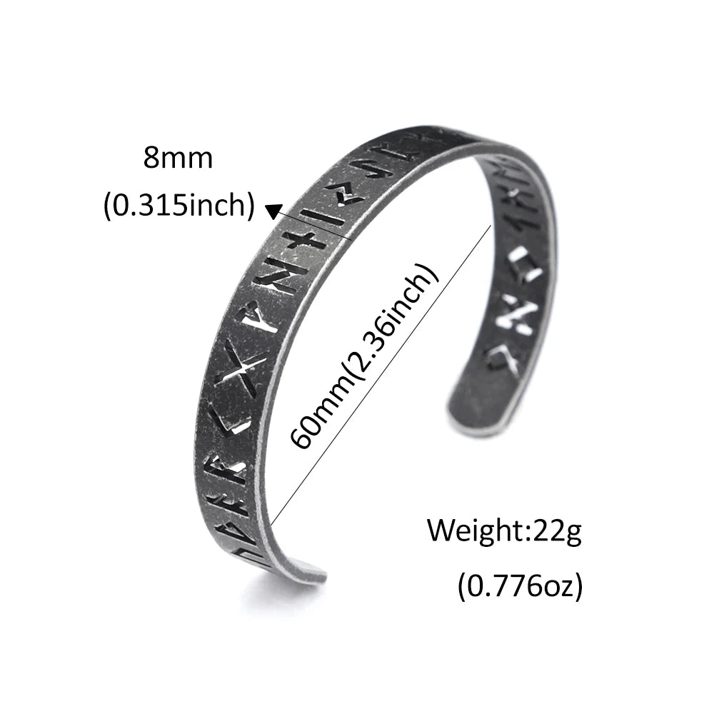 PULSERA LETRAS VIKINGA