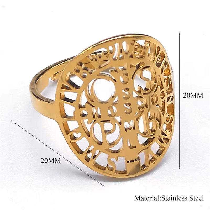 ANILLO SAN BENITO AJUSTABLE