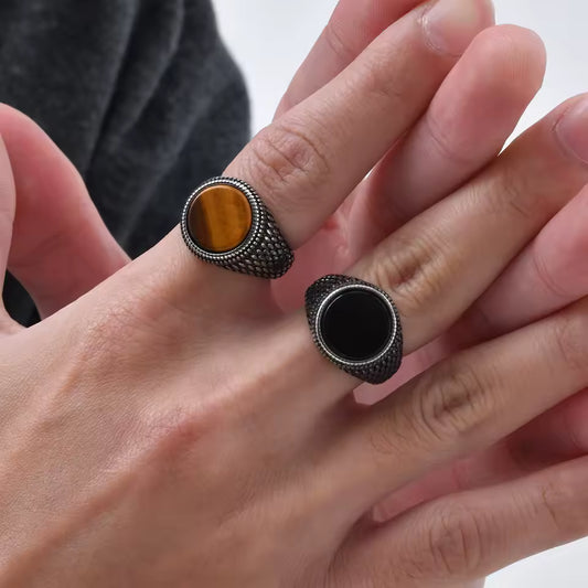 ANILLO PIEDRA PLANA
