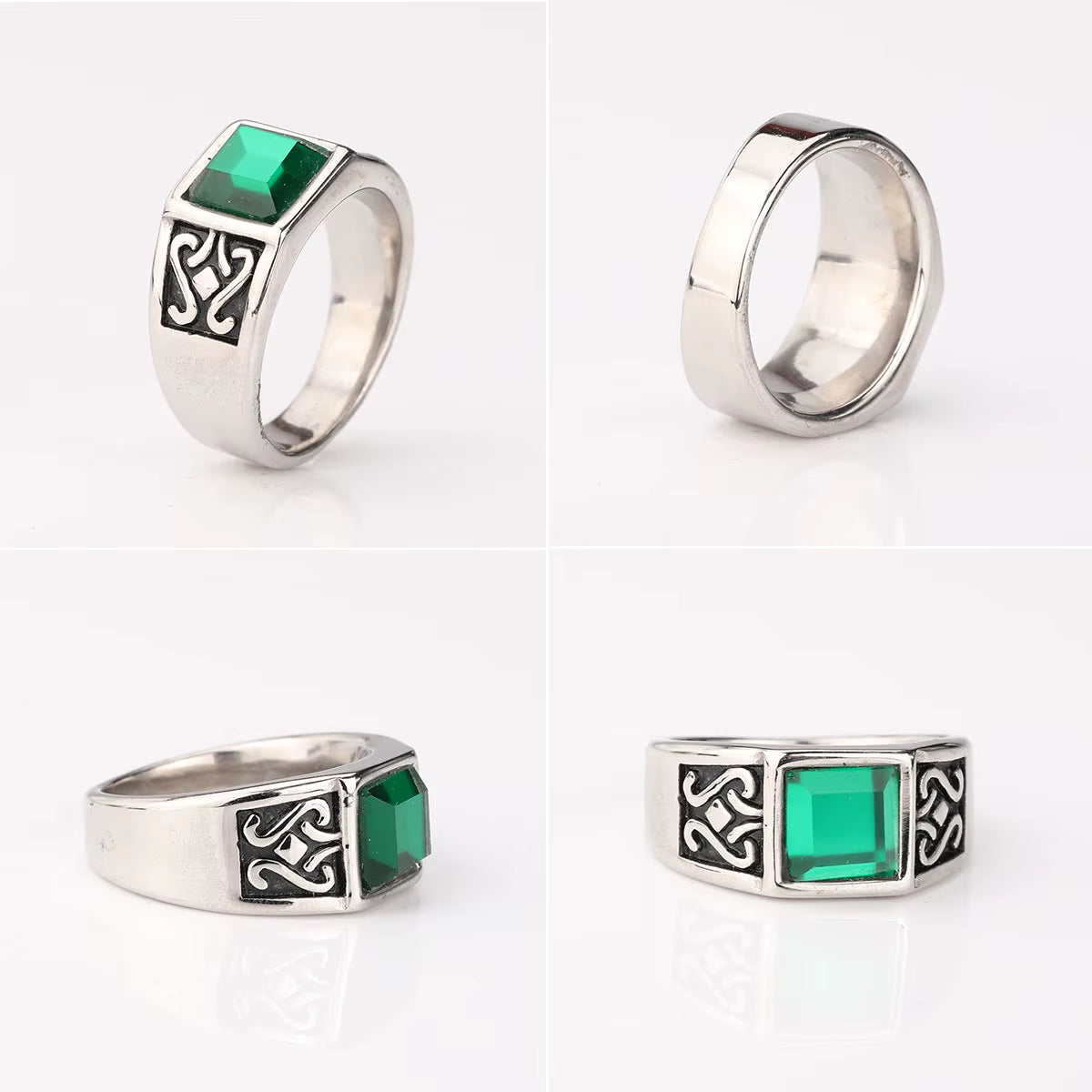 ANILLO PIEDRA VERDE