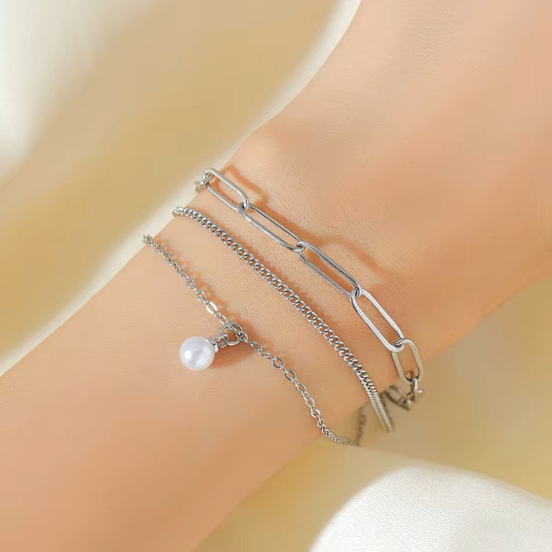SET COLLAR Y PULSERA TRIPLE