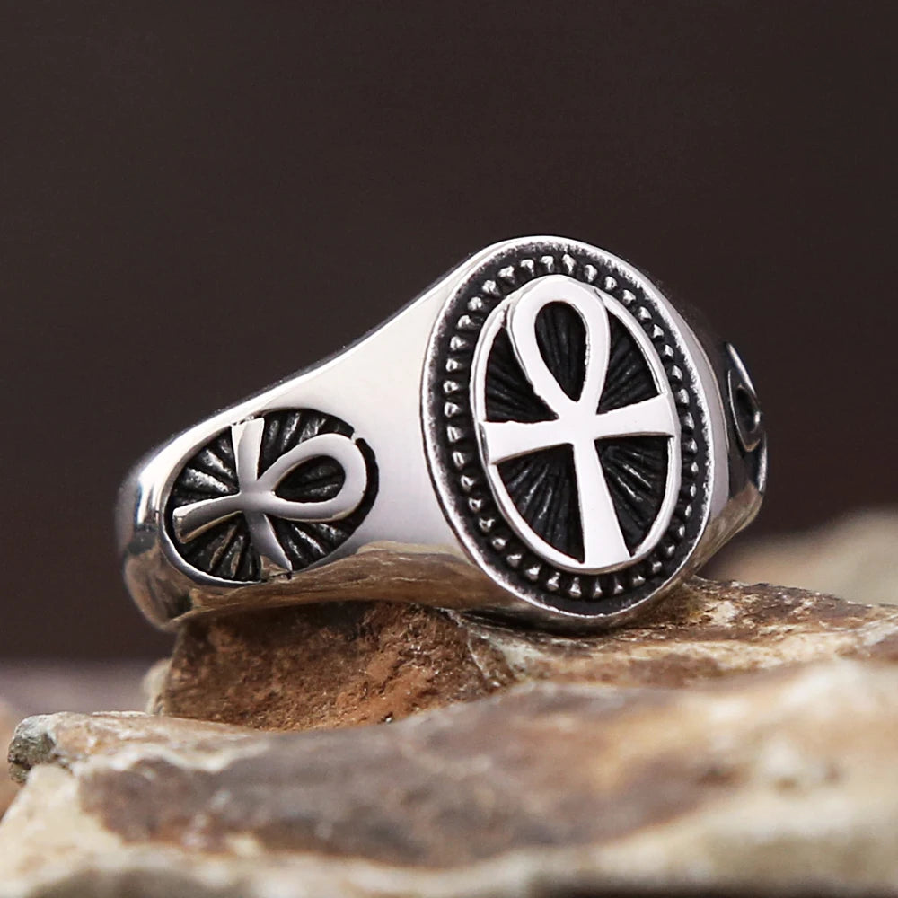 ANILLO CRUZ EGIPCIA
