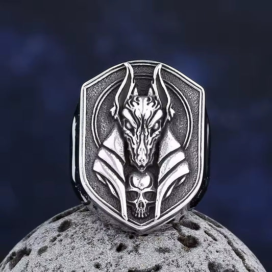 ANILLO ANUBIS EGIPCIO