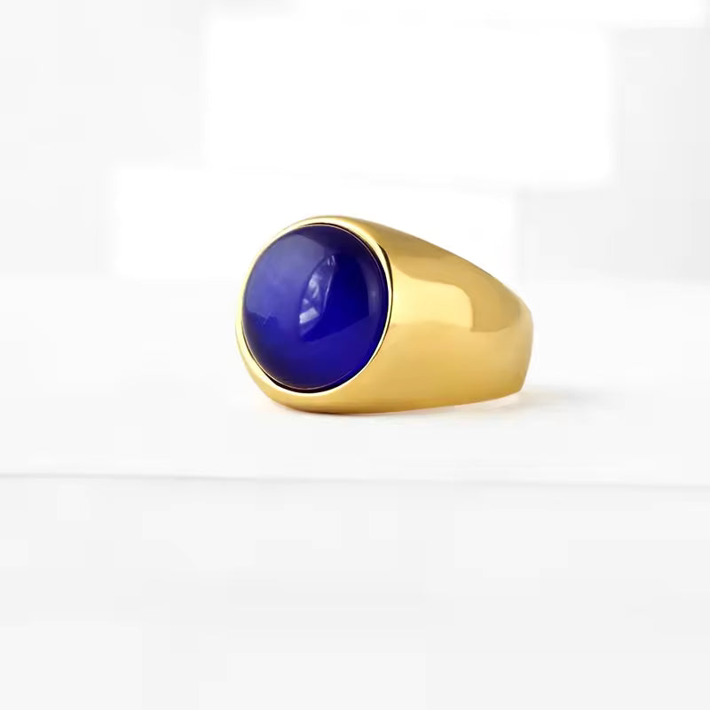 ANILLO PIEDRA REDONDA