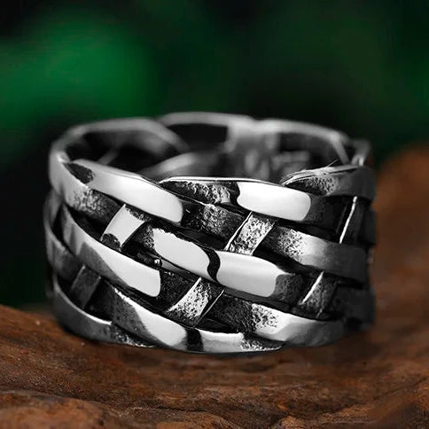 ANILLO TRENZADO
