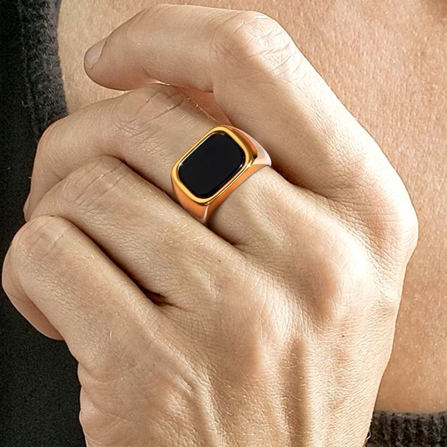 ANILLO ELEGANTE RECTANGULAR