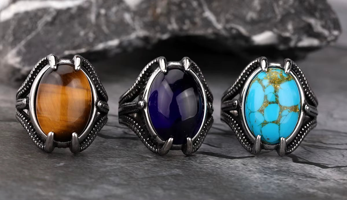 ANILLO GARRA CON GEMA